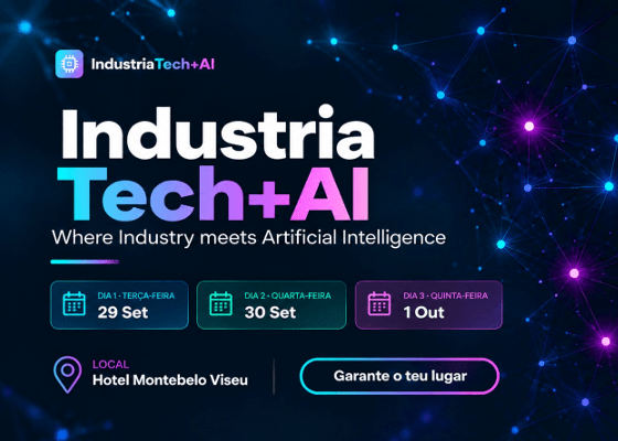 INDUSTRIA TECH AI, 29, 30 de set. e 1 de outubro de 2026